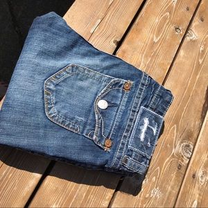 WOMENS BOOTCUT JEANS
